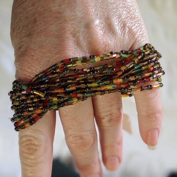 Set of 2 Beaded Bracelets - Picture 2 of 5